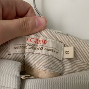 Size 8 J. Crew Khaki Shorts